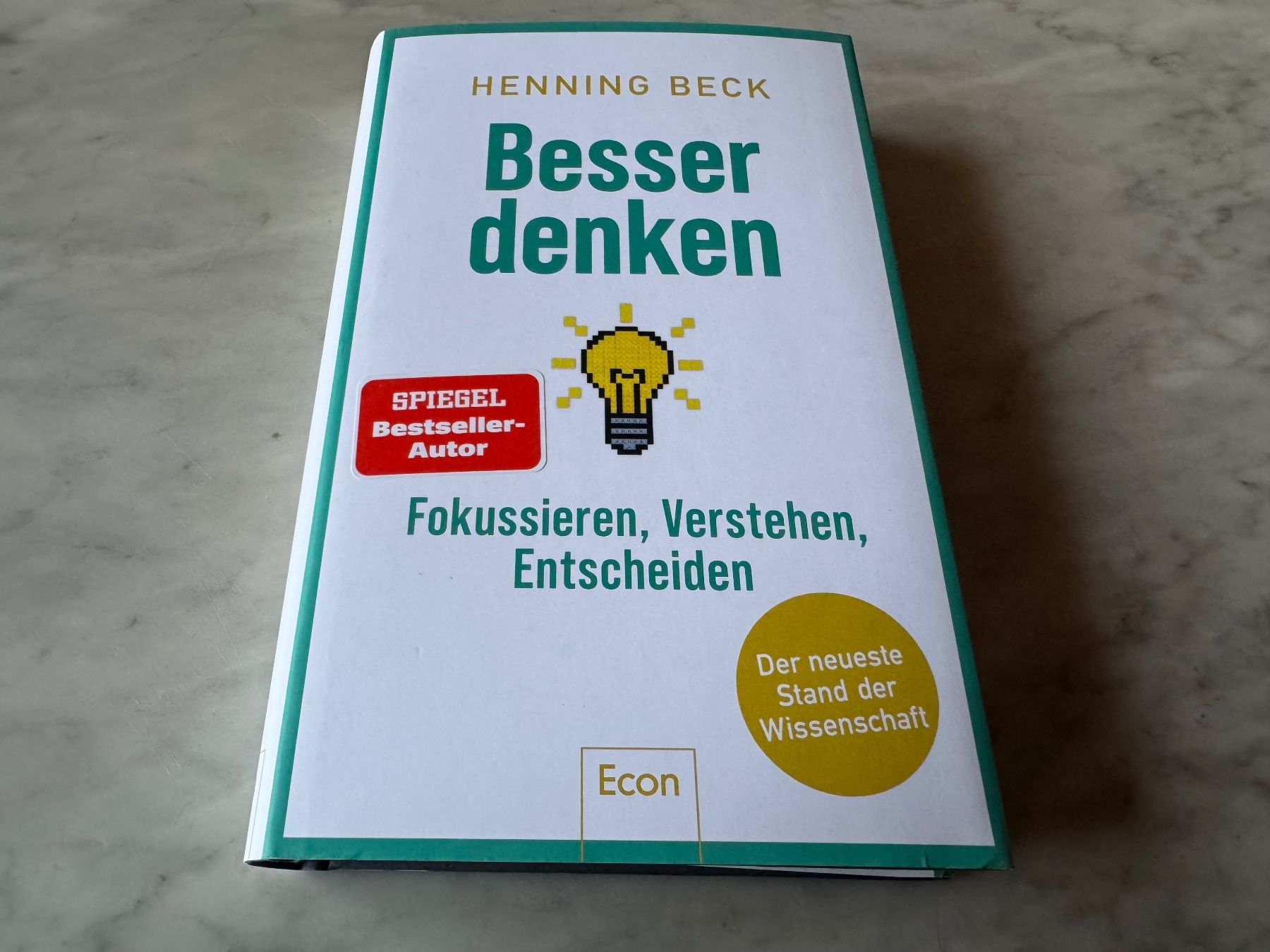 Bücher: BESSER DENKEN – Neu (gemäss Beschreibung) aus hägendorf von twilightprincess