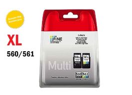 PG-560 XL CL-561XL ORIGINAL Canon Drucker-Patronen (2er-Set)