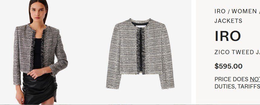 Iro Giacche: IRO  Blazer Jacke / veste  36 – Usato da Collonges venduto da arashee 4
