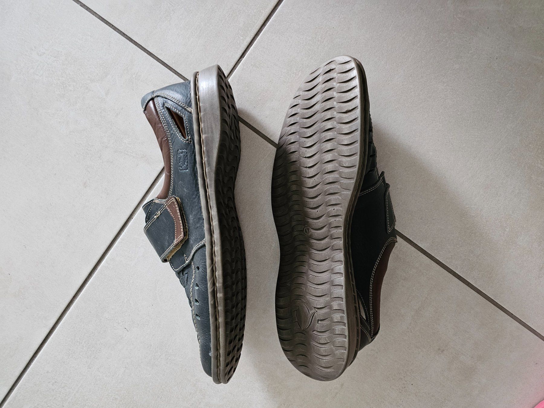 Scarpe da uomo: Sommerliche Herren Lederschuhe Gr. 47 – Nuovo (secondo la descrizione) da Gränichen venduto da nayki12 2