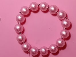armband,,roserot,,,,modeschmuck,,matt