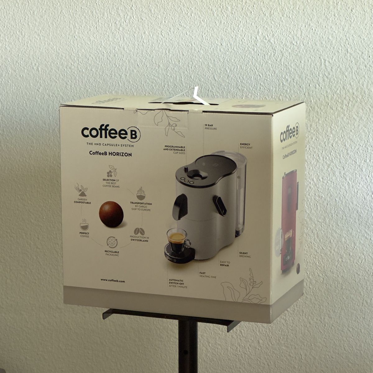 Coffee B Macchine per caffè & Macchine per espresso: CoffeeB Horizon Kaffeemaschine - UNGEÖFFNET – Nuovo e nell'imballaggio originale da Luzern venduto da robinstutz 2