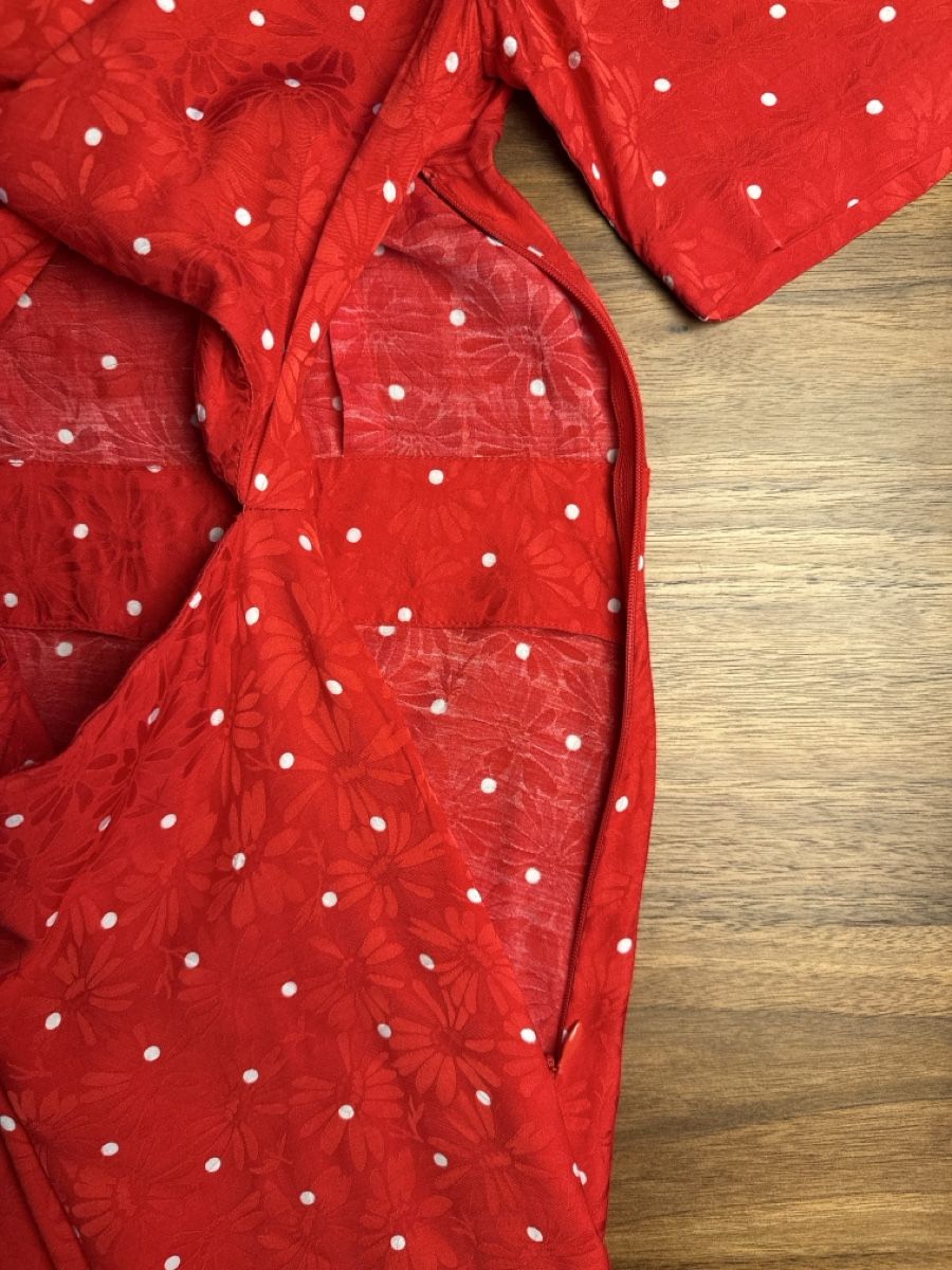 Maje Vestiti: Maje Kleid, Grösse 36, Rot mit Punkten – Usato da Brütten venduto da Bettina_07 5