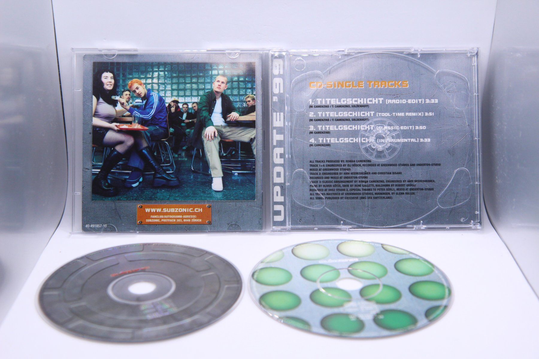 CD: 2 CD Set : Subzonic Update + Titelgschicht Single – Usato da Ernetschwil venduto da luisvonerni 1