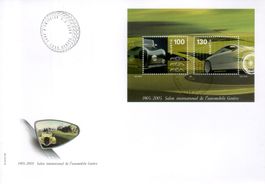 AUTOSALON GENF SONDERBRIEF MIT SONDERSTEMPEL 2005 - BR92