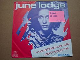 7" Singles-Sammlung Auflösung: June Lodge, Reggae