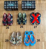 verschiedene Kindersandalen & FlipFlop Grösse 26, 29, 30