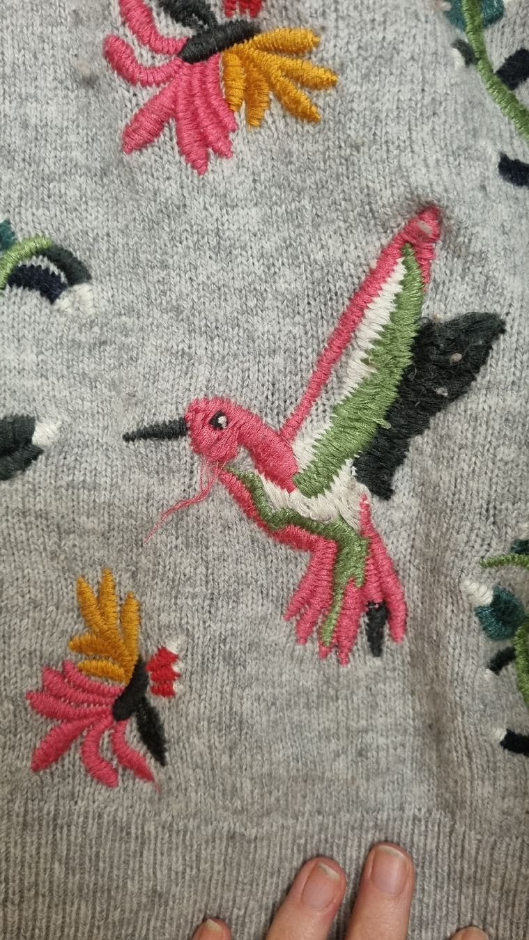 Lieblingsstück Maglioni & Felpe: Lieblingsstück! Wunderschöner bestickter Pullover, Gr. 34 – Usato da Oftringen venduto da MalousAllerlei 3