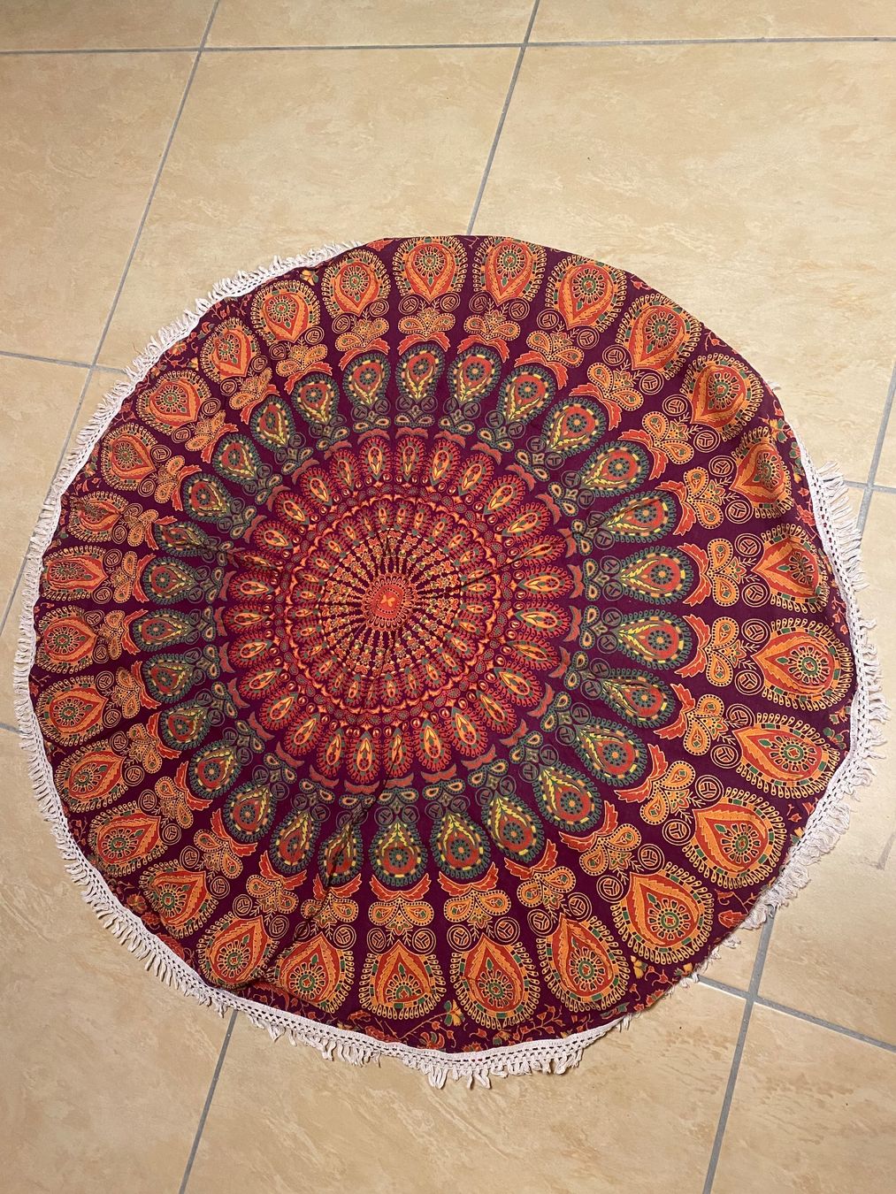 Tutte le decorazioni: PAREO MANDALA – Nuovo e nell'imballaggio originale da chiasso venduto da Wulli