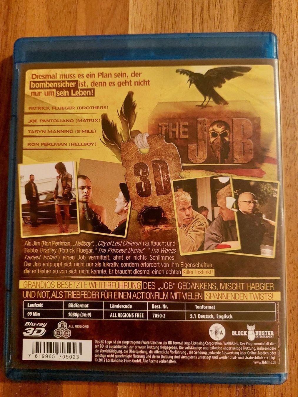 Tutti i DVDs: Blu Ray 3D - The Job – Usato da Rheinfelden venduto da FilmAuktion 1