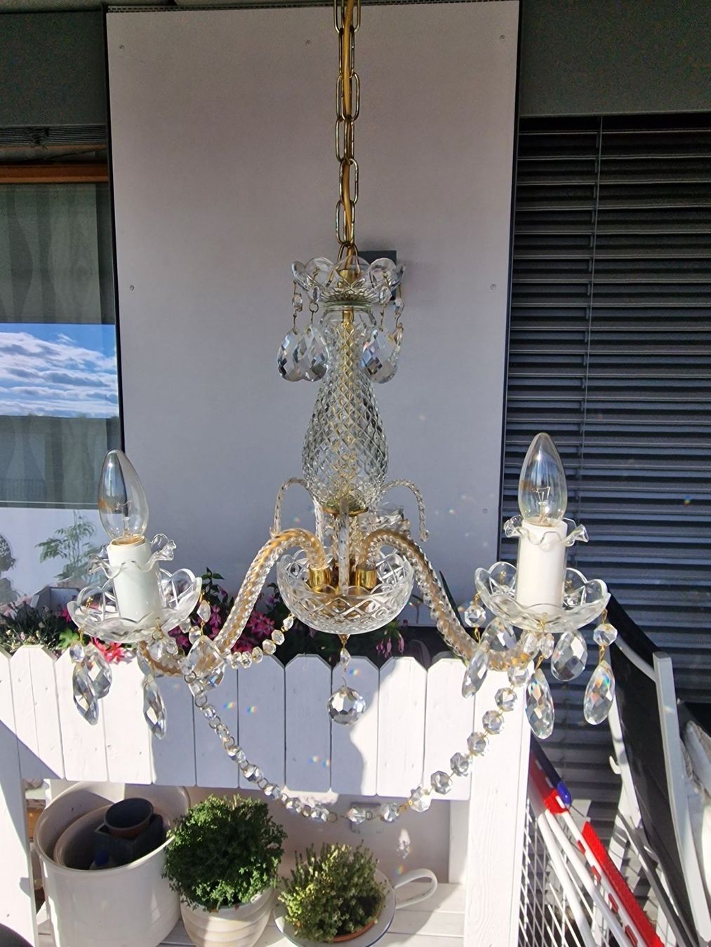 Lampade: Kristallkronleuchter – Usato da Laufenburg venduto da may_r2st 2