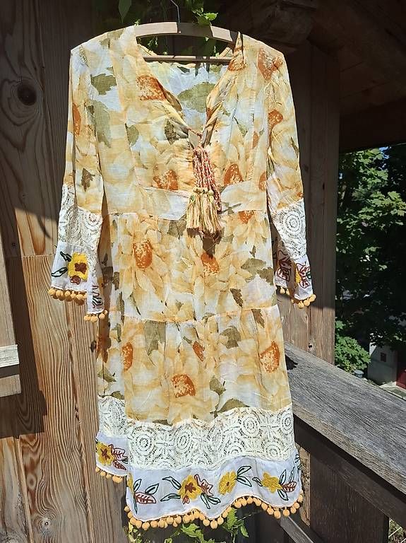 Kleider: Midi Bohemian-Sommerkleid – Gebraucht aus Bern von chs_9kyd