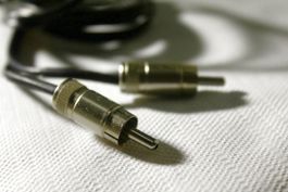 Hochwertiges Vintage PHONO - KABEL mit pseudo SME - Plugs