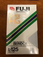 FUJI SUPER HG L-125 Videocassette Beta Format Neu