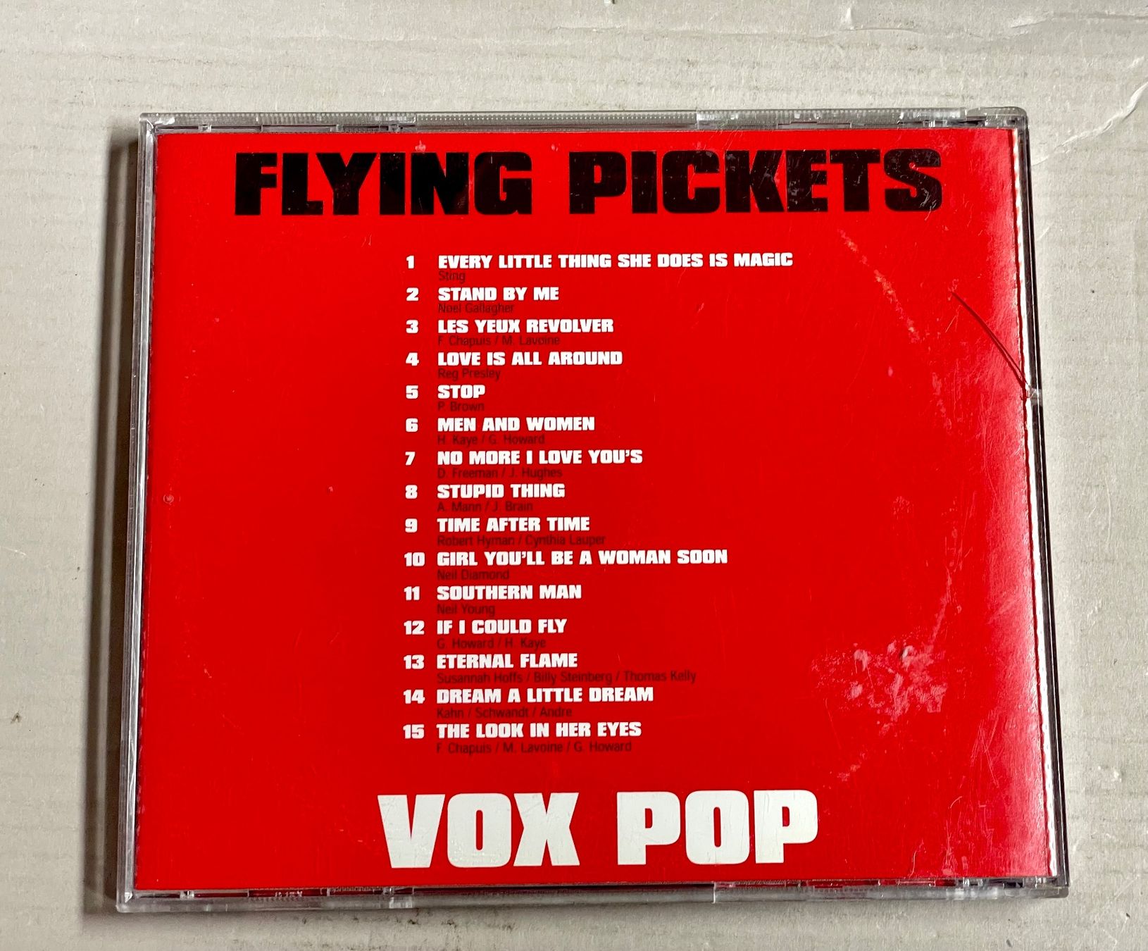 CD: The Flying Pickets-Vox Pop – Usato da Muri b. Bern venduto da AdidasCollector 1