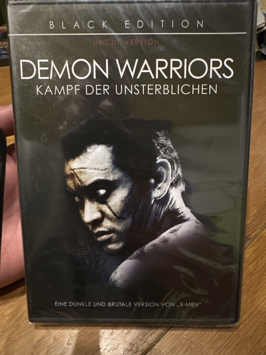 Alle DVDs: Demon Warriors, Black Edition, Uncut, DVD neu – Neu und originalverpackt aus Benken ZH von Audi-erich
