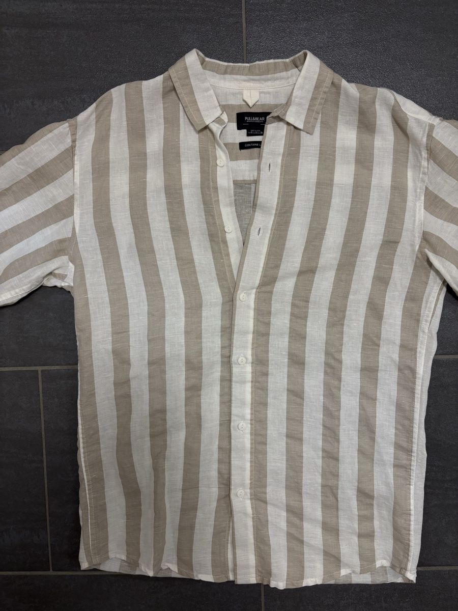 Pull&Bear Camicie: Pull&Bear Sommer Leinenhemd S – Usato da Rümlang venduto da svent 4