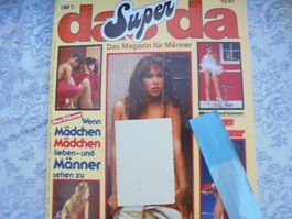 Erotik Super Dasda Sex Magazin Deutsch Okt1980 guter Zustand
