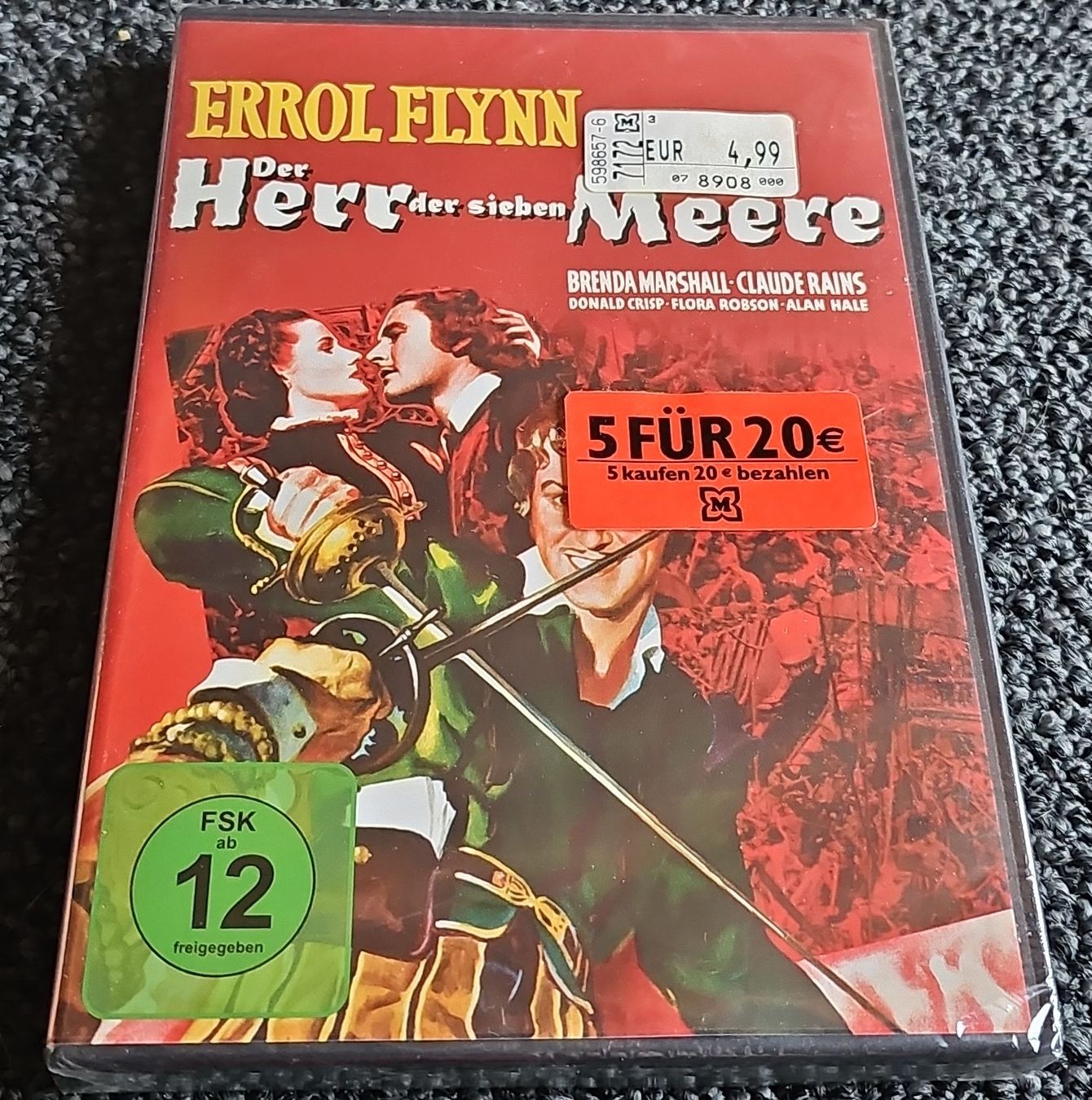Tutti i DVDs: DVD Der Herr der sieben Meere Neuverpackt – Nuovo e nell'imballaggio originale da Ruswil venduto da jan_bxl5