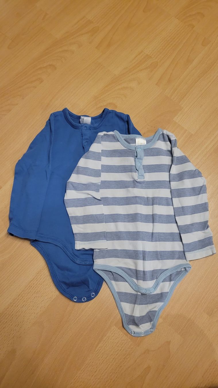 Unterwäsche: 2er Set Body Langarm Grösse 86/92 – Gebraucht aus Muri AG von tabi4fun