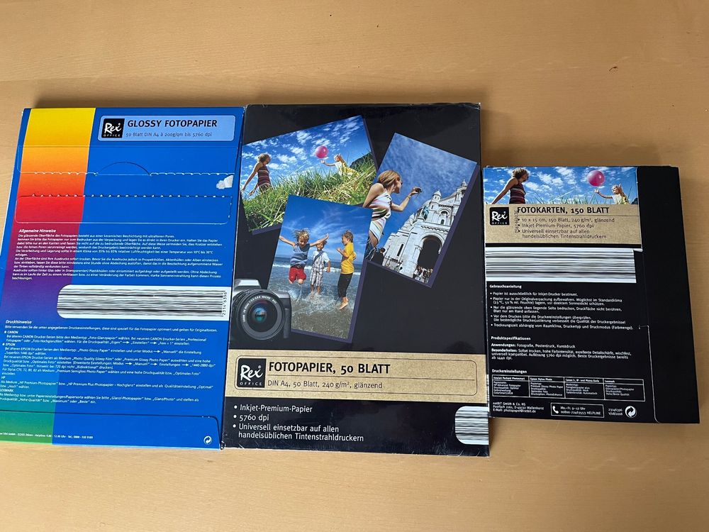 200 Blatt Fotopapier 10x15 Cm - 200g/m² Hochglanz Für Tintenstrahldrucker