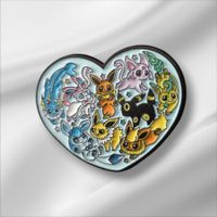 Pin POKEMON Figuren Herz - Anstecker