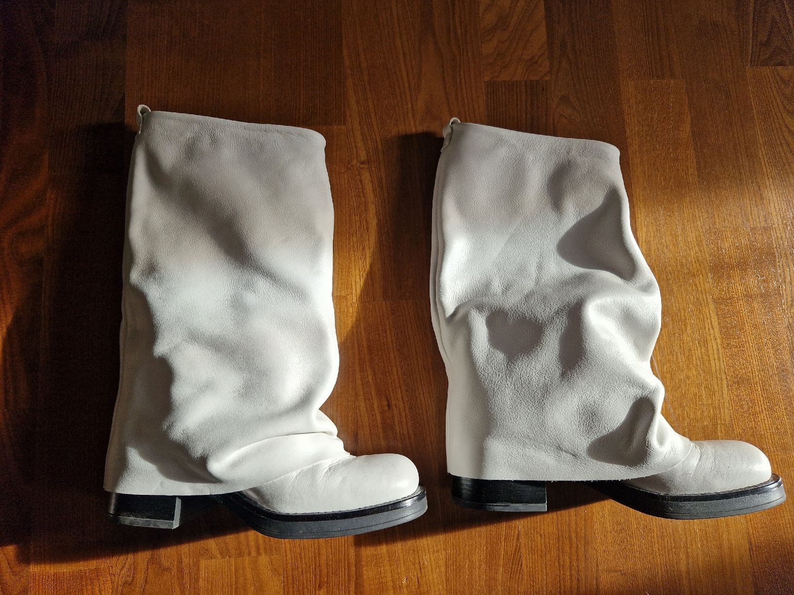 Chaussures femmes: Weisse Lederstiefel, Gr. 36 – Neuf (Voir description) à Zürich par stefanella 5