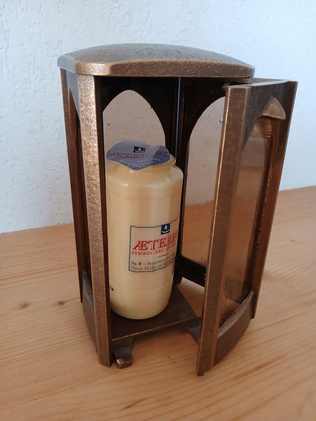 Sonstige Dekorationen & Accessoires: Grab Licht aus Massiver Bronze – Neu (gemäss Beschreibung) aus Felben-Wellhausen von Rumaca 1