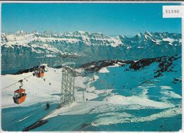 Kabinenbahn Tannenbodenalp-Maschgachamm mit Abfahrt