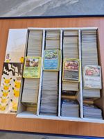 Pokémon Sammelkarten Konvolut im Karton gebraucht