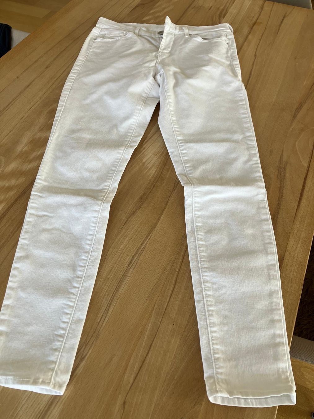 Jeans: Sommer Stretch Jeans weiss – Nuovo (secondo la descrizione) da Allenwinden venduto da Obalu