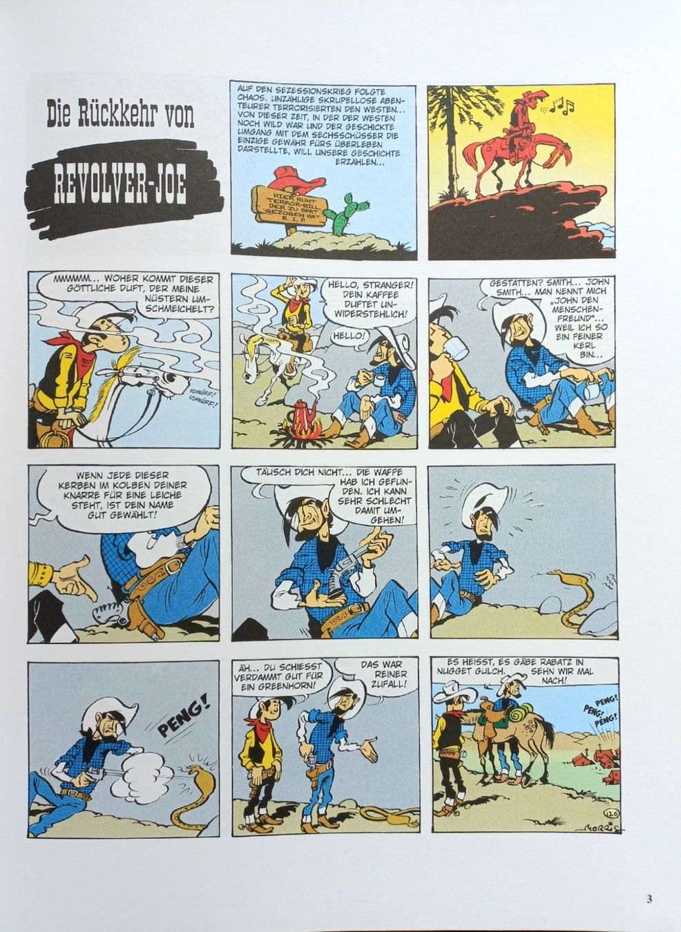 Fumetti: Comic - Lucky Luke 85 - westwärts – Nuovo (secondo la descrizione) da Niederuzwil venduto da lubimaja 2