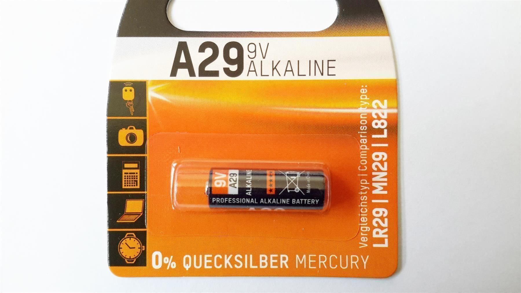 Caricatori & Batterie: Batterie Alkaline A29/LR29, 9V, ANSMANN – Nuovo e nell'imballaggio originale da St. Gallen venduto da cointec 2