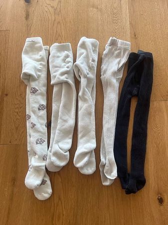 3 Thermostrumpfhosen und 2 normale Strumpfhosen Gr. 98/104