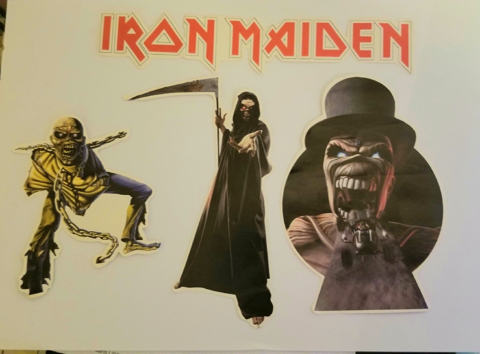 Sticker: IRON MAIDEN – Nuovo e nell'imballaggio originale da VERNIER venduto da _Swiss_