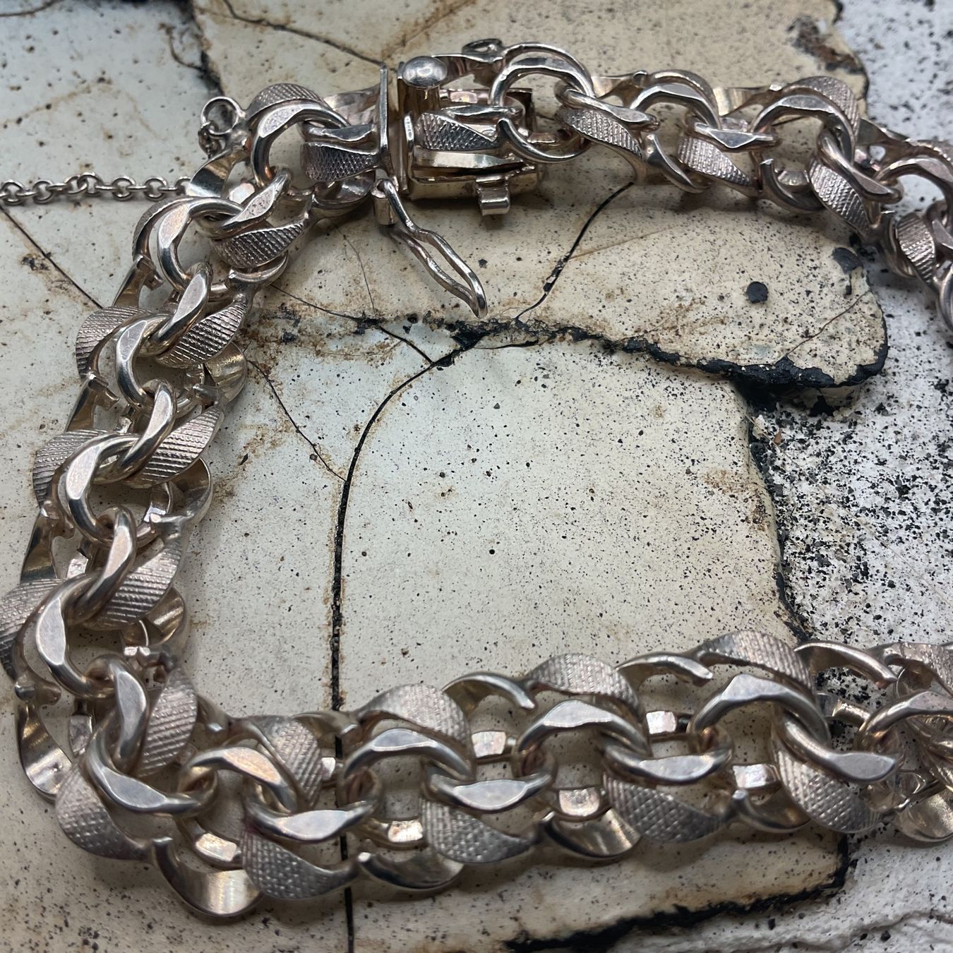 Bracciali & Braccialetti: Armband Vintage aus Silber, wunderschöne Arbeit – Usato da Luzern venduto da S.Kern01 3