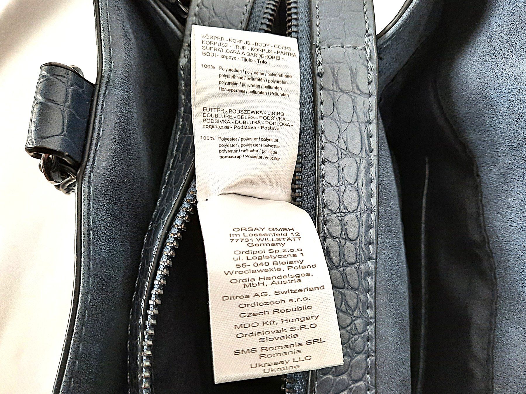 Orsay Borse da donna: ORSAY Handtasche blau – Nuovo (secondo la descrizione) da Beinwil am See venduto da Restwert_Beinwil 8