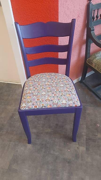 Sedie: Paire de chaise bois et tissus  – Usato da Yverdon-les-Bains venduto da joe_m2gk 1