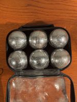 Boules/Pétanque Set of 6 with Carry Case