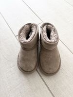 Mädchen Boots Etoupe Lammfell  Grösse 23