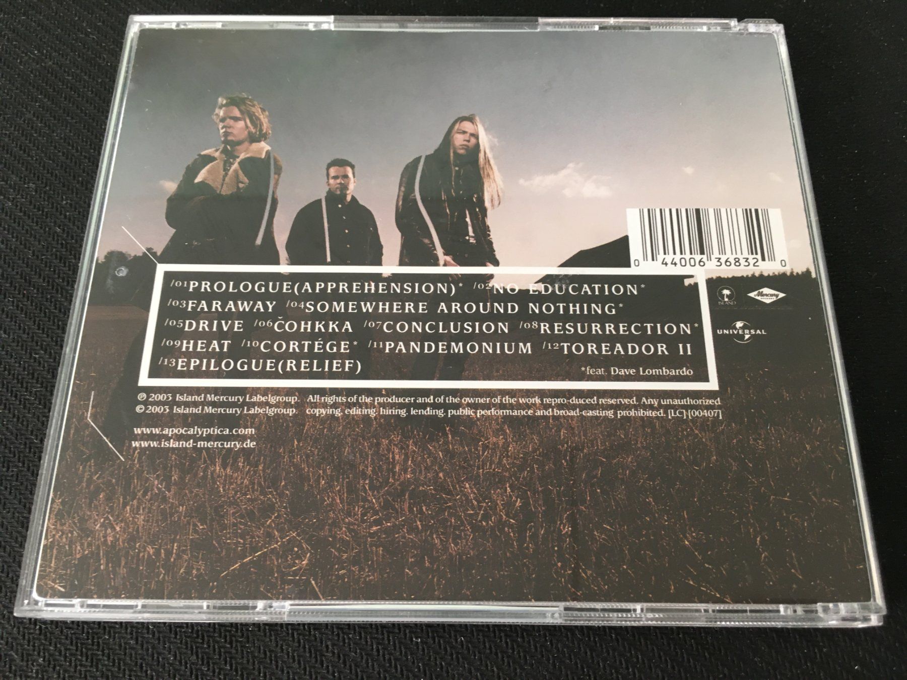 CD: Apocalyptica - Reflections -CD- – Usato da St.Gallen venduto da MedienJoe 2