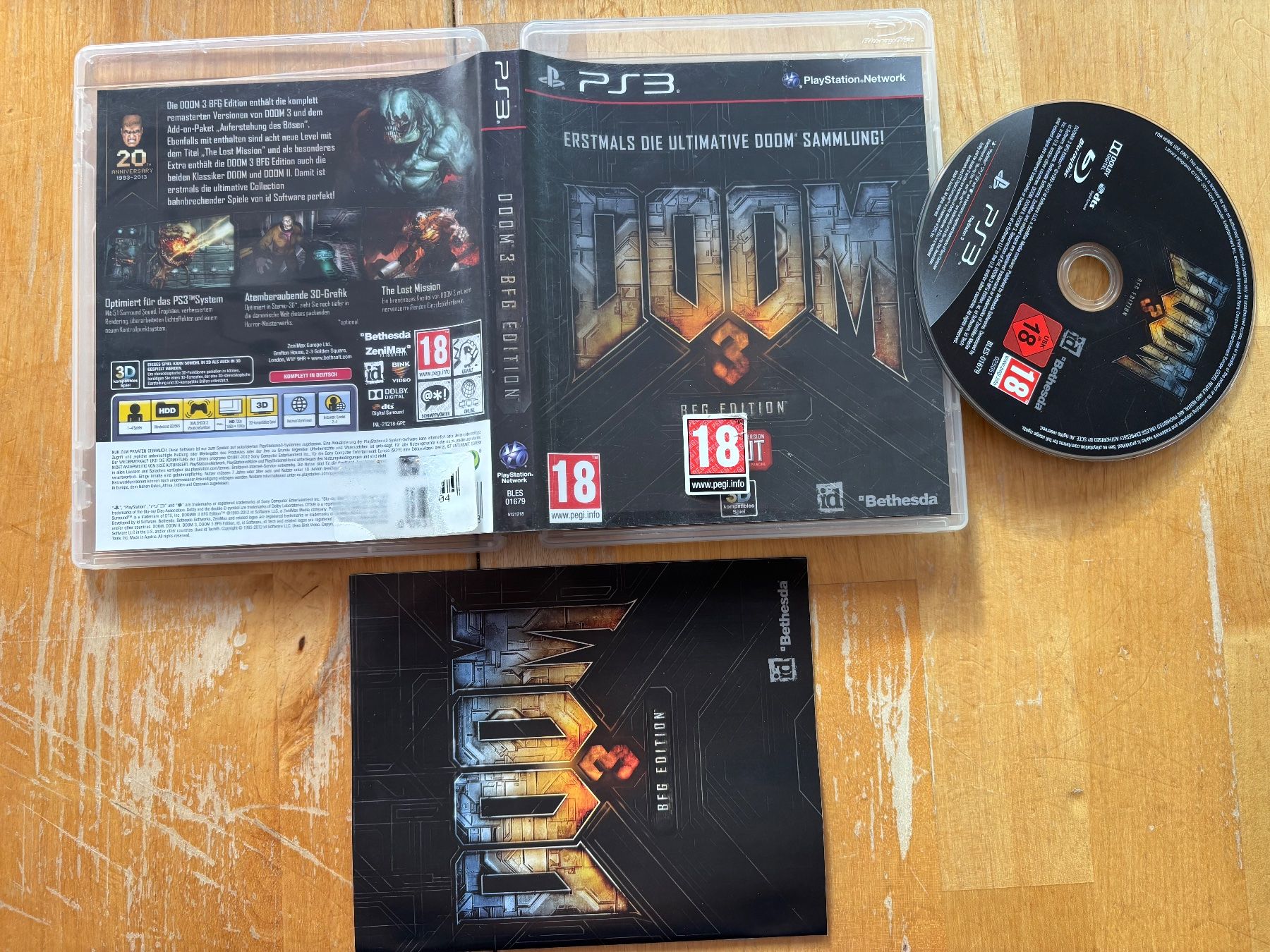 Giochi: Doom 3 BFG Edition (CIB) – Usato da Frenkendorf venduto da gelbeZinnie