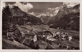 AK Engelberg mit Hahnen