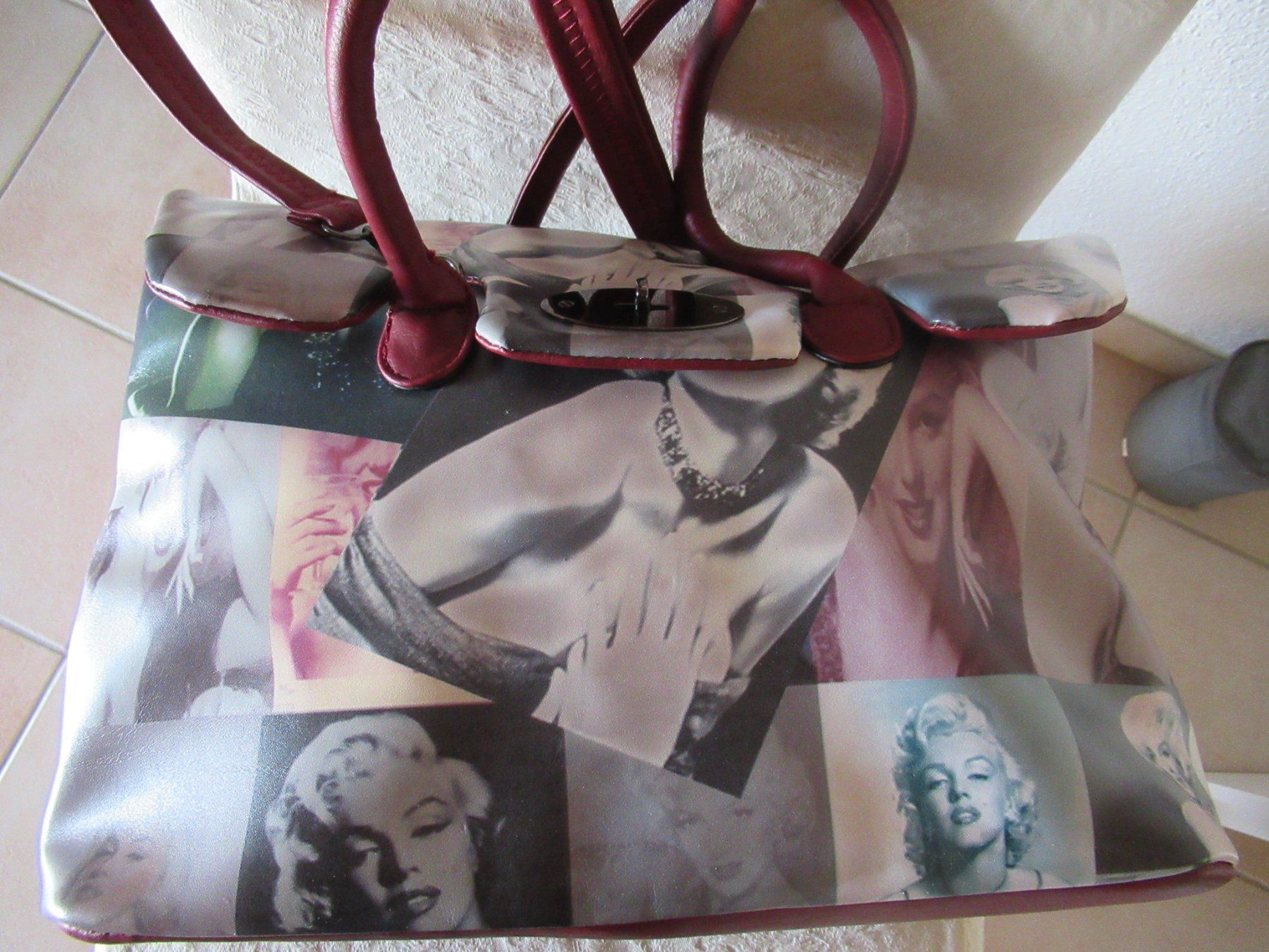 Borse da donna: Vintage Marilyn Monroe Handbag Handtasche – Usato da Trimbach venduto da donlyn 3
