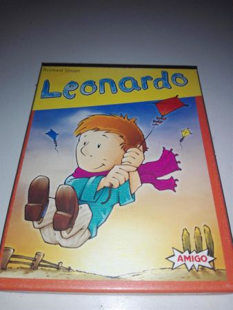 Leonardo   (Reinhard Staupe)       -Kartenspiel-     ©Amigo