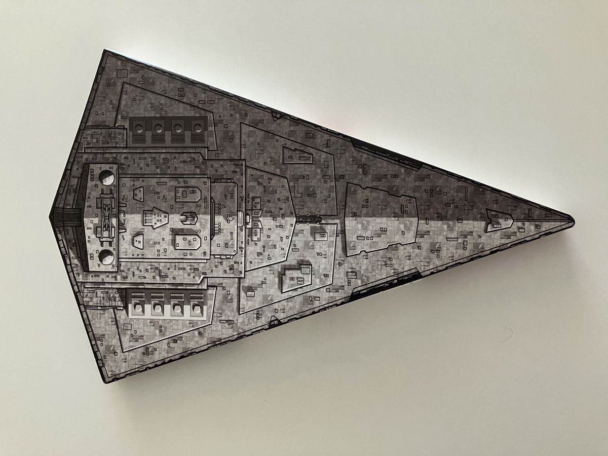 Star Wars Spielzeuge: Star Wars Rollinz Star Destroyer Esselunga (4 missing figur) – Gebraucht aus Beringen von pkr_z622