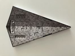 Star Wars Rollinz Star Destroyer Esselunga (4 missing figur)