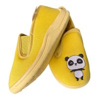 Kinder Hausschuhe Panda Gelb – Gr. 26 – Neu