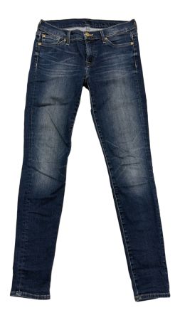 Jeans 7 For All Mankind skinny Gr. 28 blau