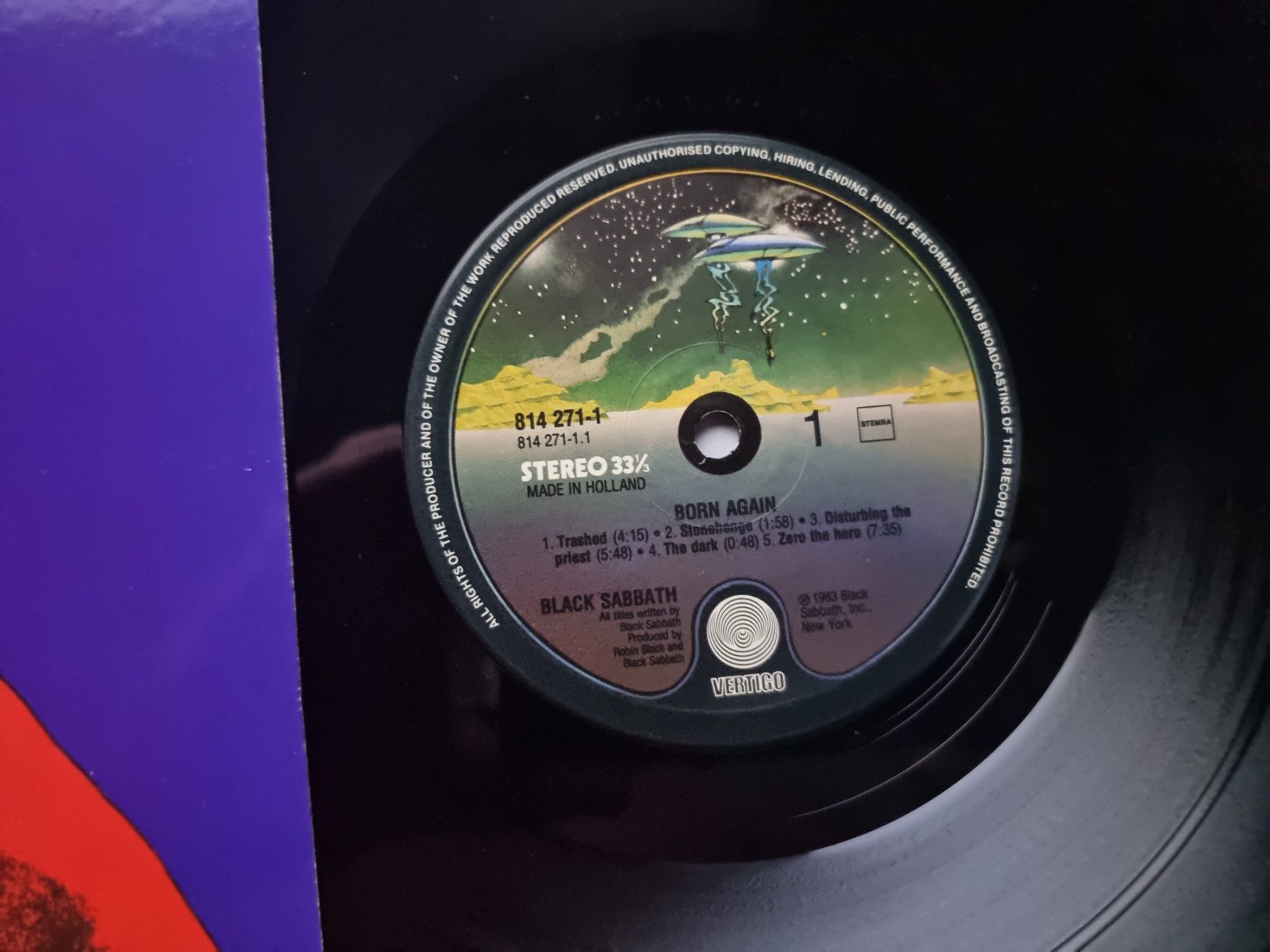 Schallplatten: LP Black Sabbath - Born Again – Gebraucht aus Schaffhausen von  1